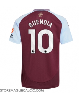 Aston Villa Emiliano Buendia #10 Maglia Gara Casa Repliche 2024-25 Maniche Corte Aston Villa Emiliano Buendia #10 Maglia Gara Casa Repliche 2024-25 Maniche Corte